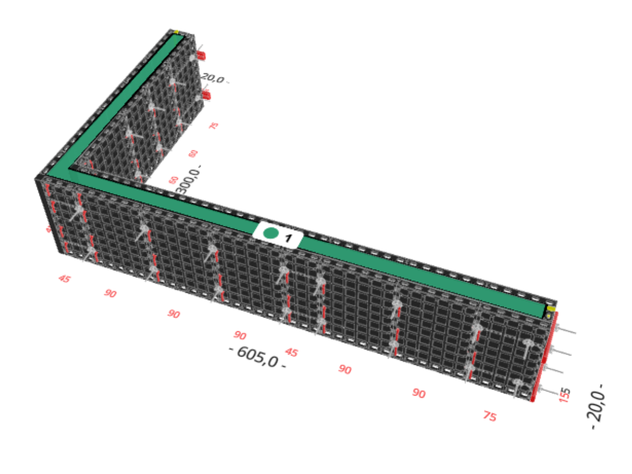 PERI DUO Starterpaket 25 qm für den GaLaBau