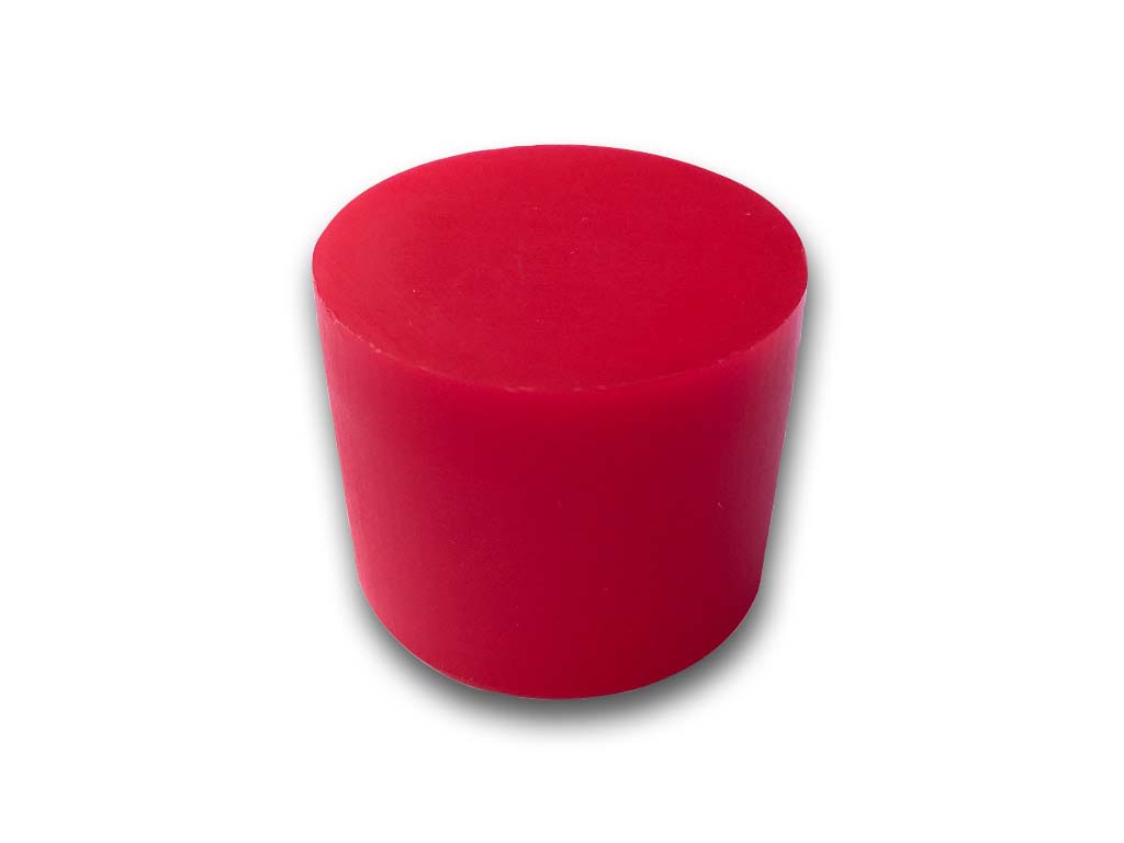 Uni-Stopfen D=24 rot Packung = 100 Stück