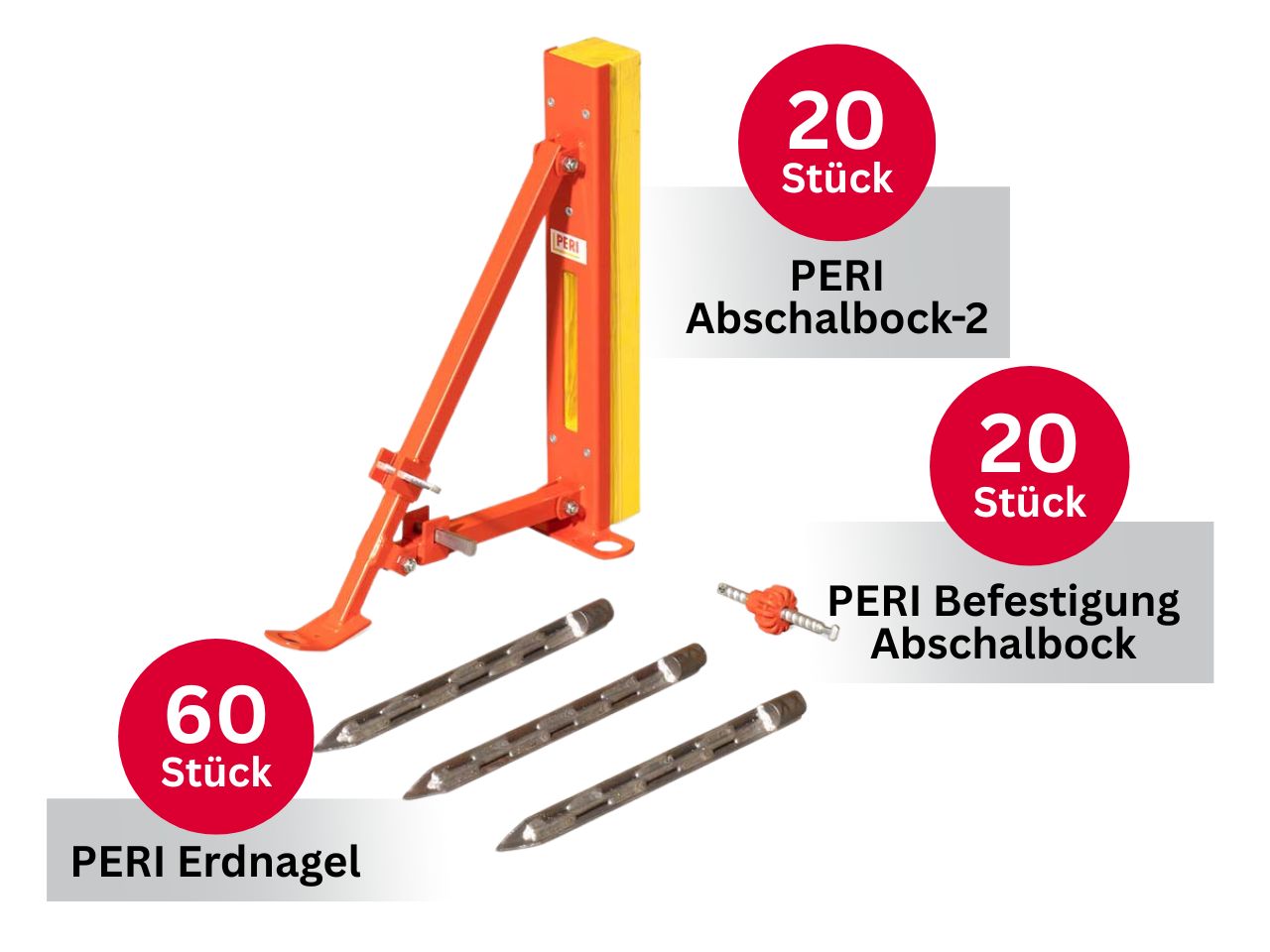 PERI DUO Ergänzungspaket Bodenplatte