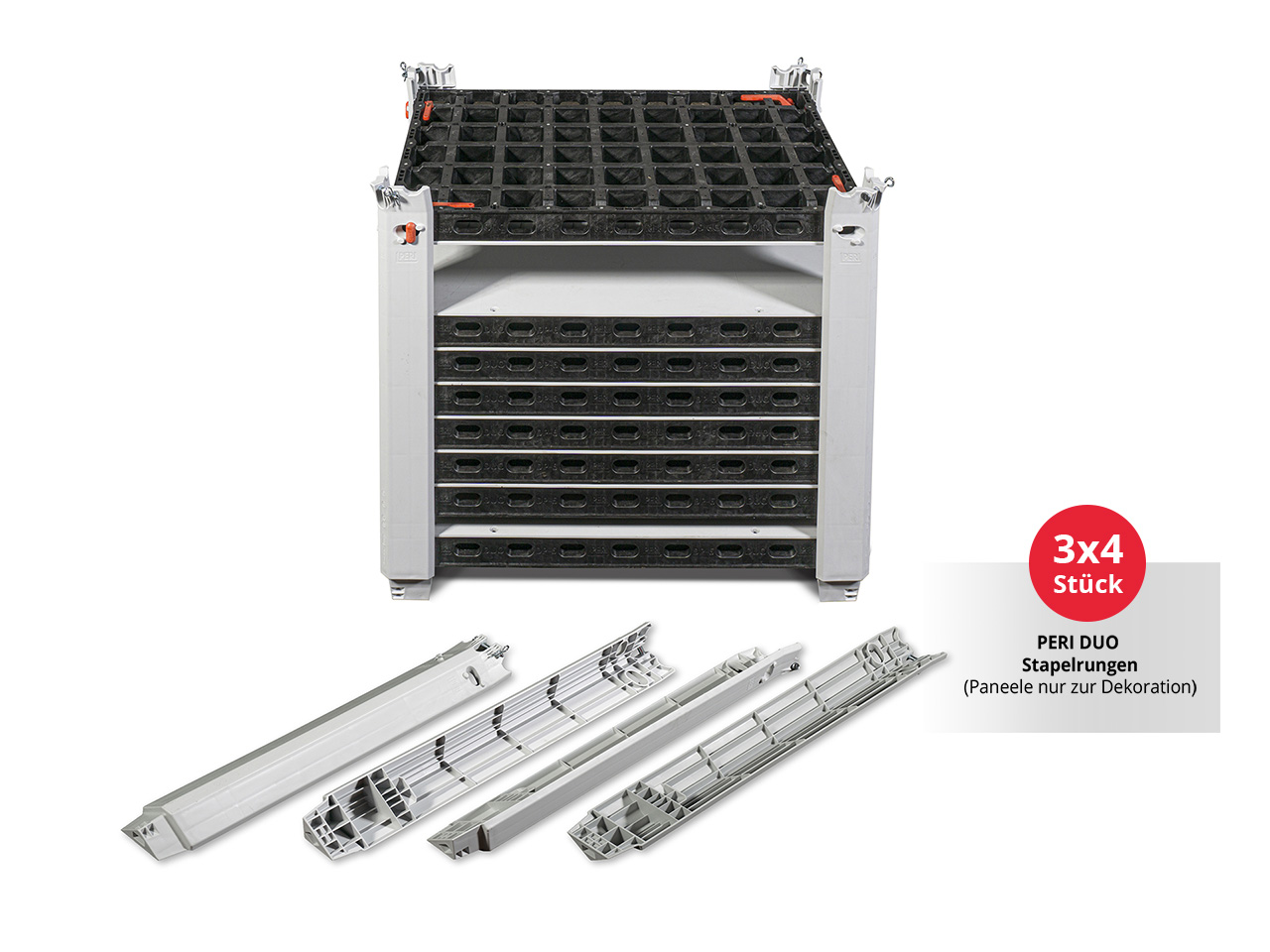 PERI DUO Ergänzungspaket Stapelrunge